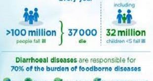 Estimates from the WHO regarding the global burden of food-borne diseases